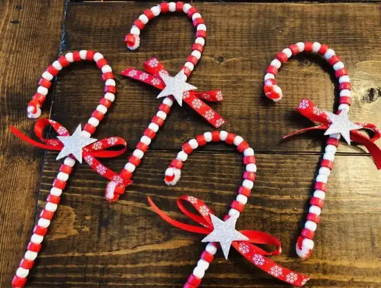 Beaded Candy Cane