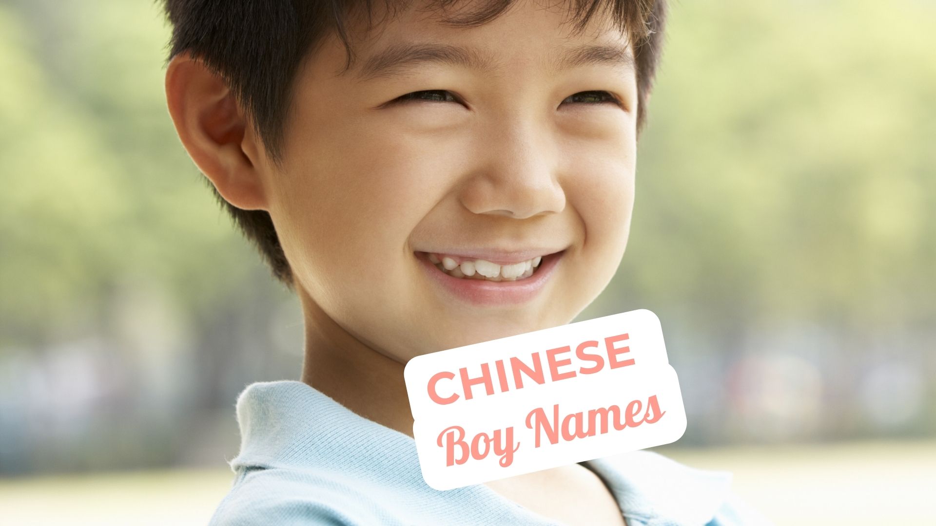 Trending Chinese Names for Boys