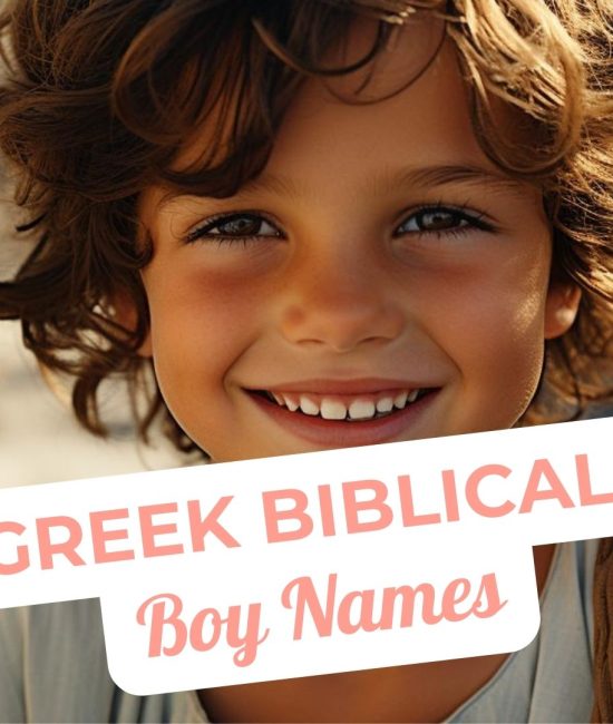 Trending Greek Biblical Names for Your Boys