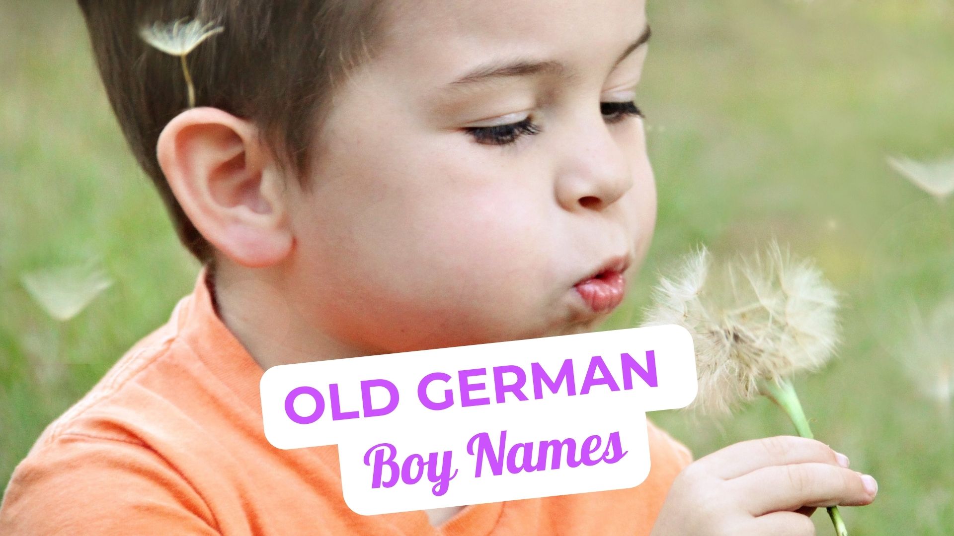 Unique Old German Male Names and Their Meanings