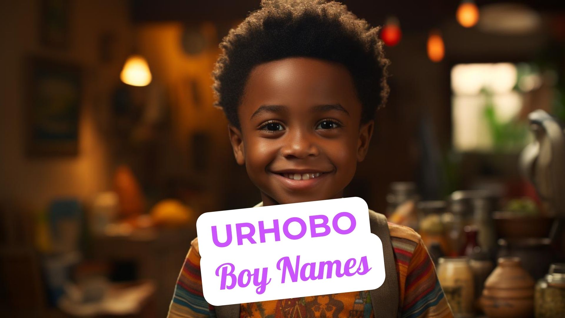 Unique Urhobo Names with Fascinating Meanings for Boys