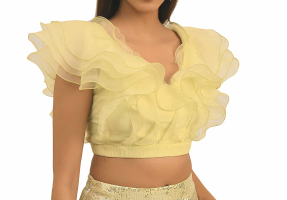 Frill Crop Top