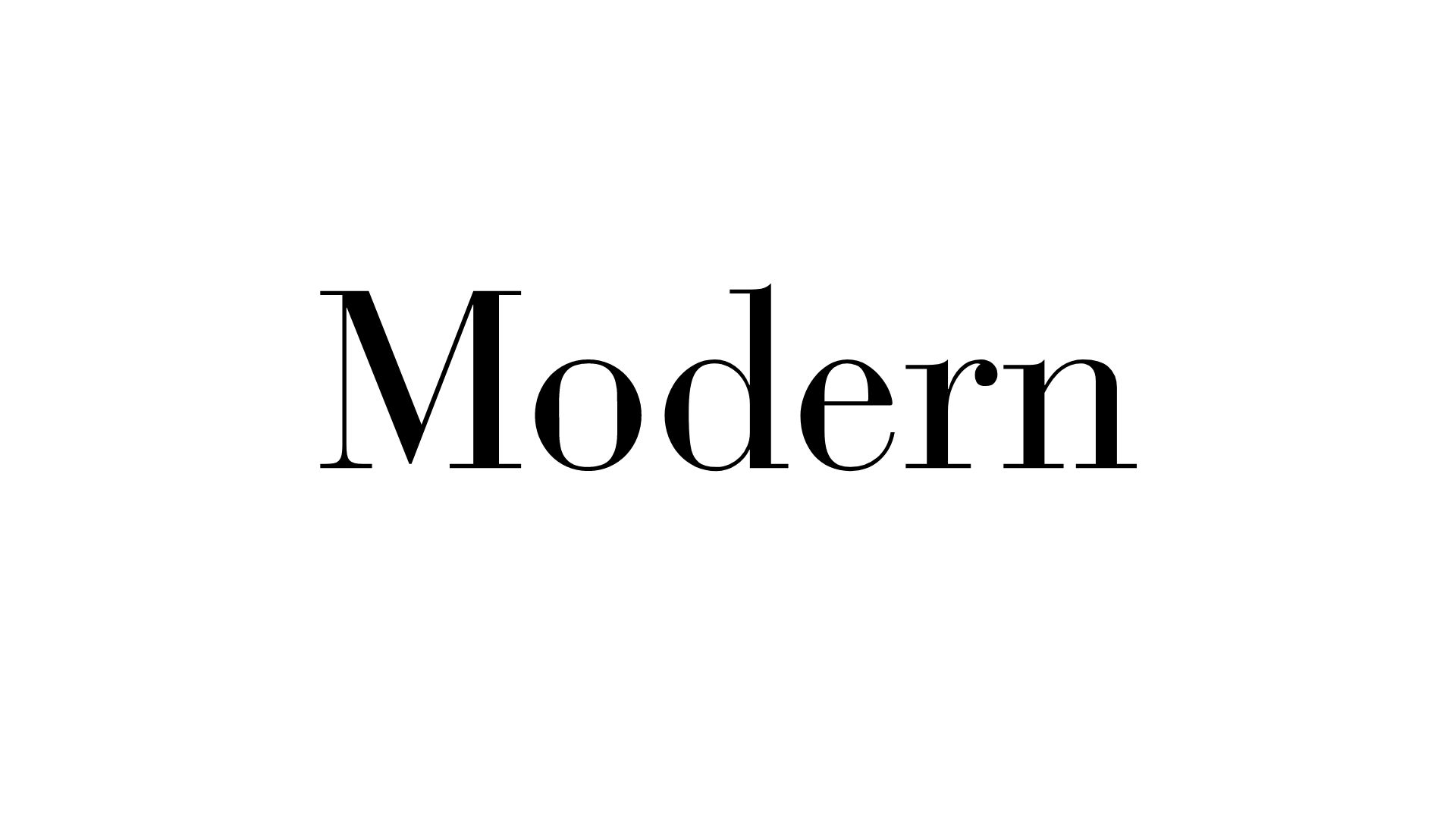 Modern