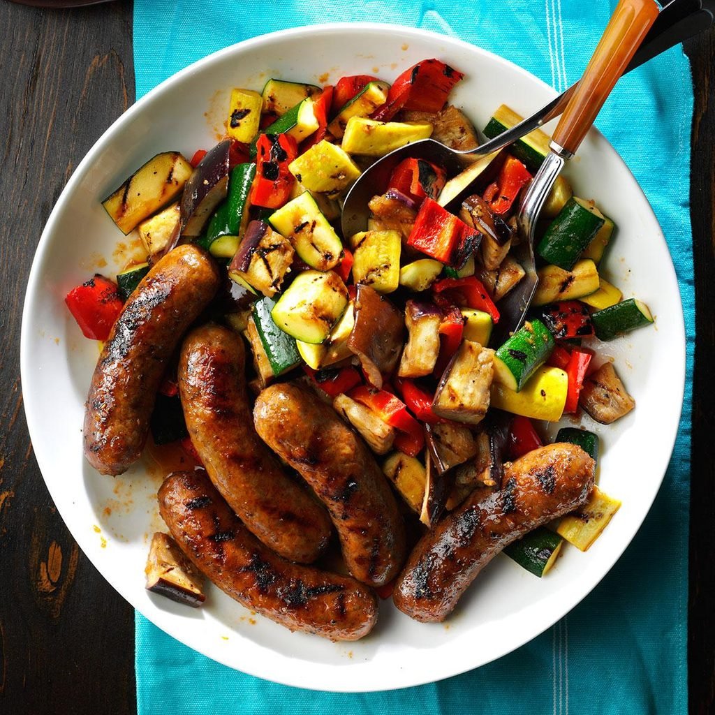 Grilled Sausages