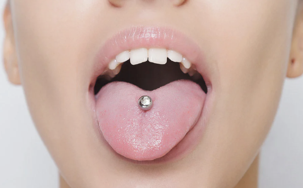 Midline Tongue Piercing