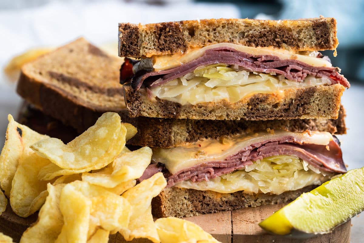 what to serve with reuben sandwiches