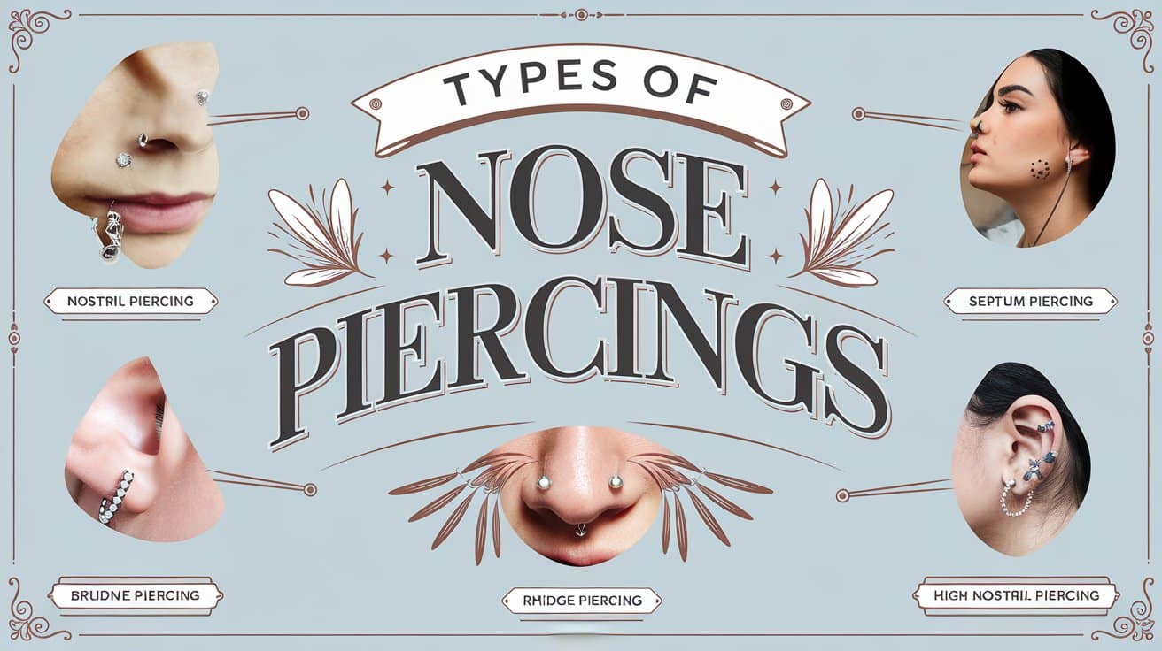 What are the Most Popular Nose Piercing Types?