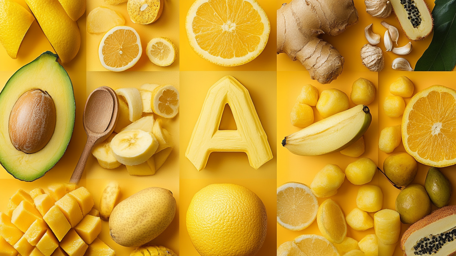 Yellow Foods That Start with the Letter A