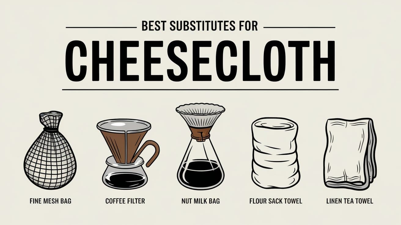 Cheese cloth alternatives