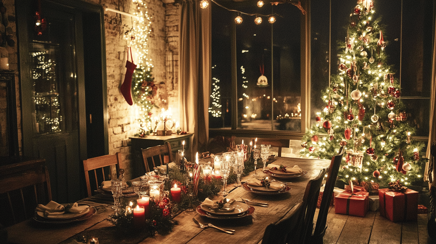 How to Host Christmas Dinner in a Small Space