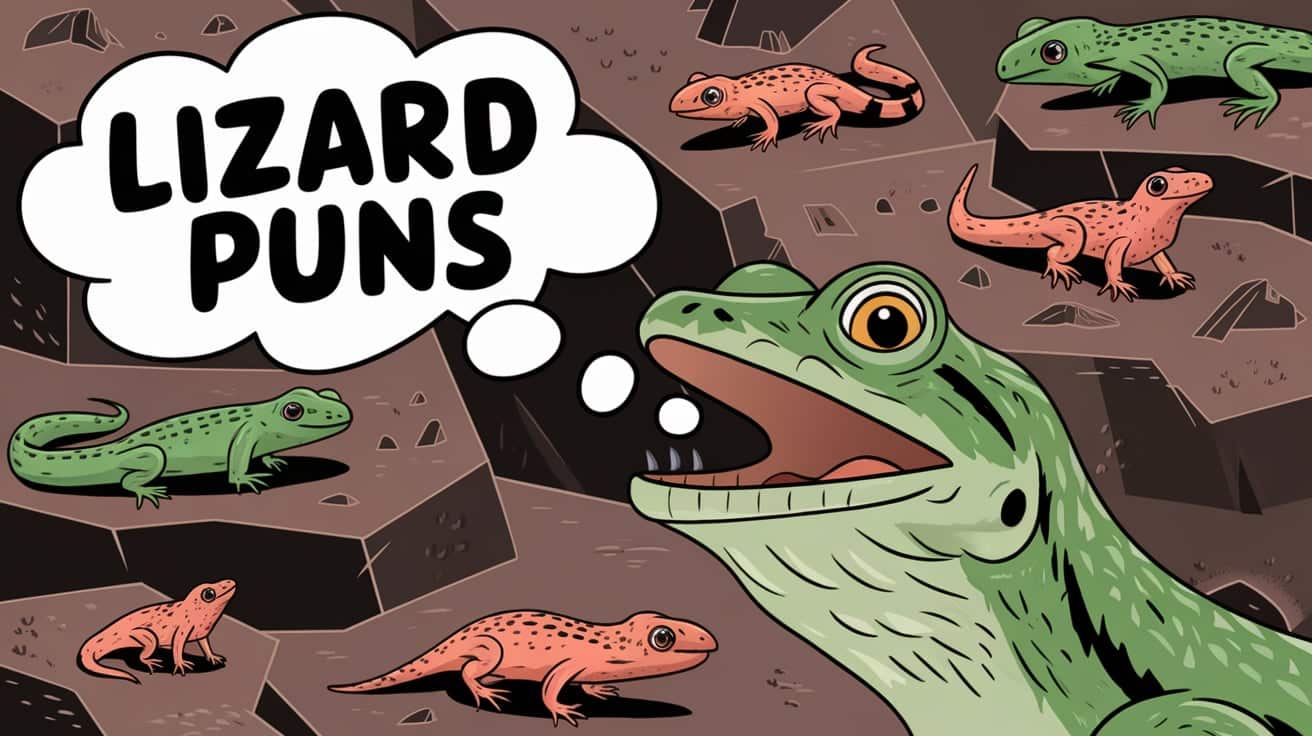 Lizard Puns That Will Make You Smile