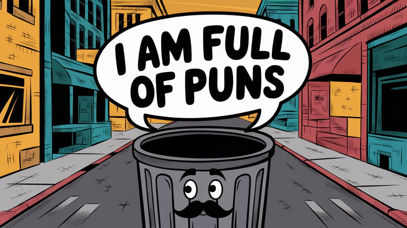 trash puns